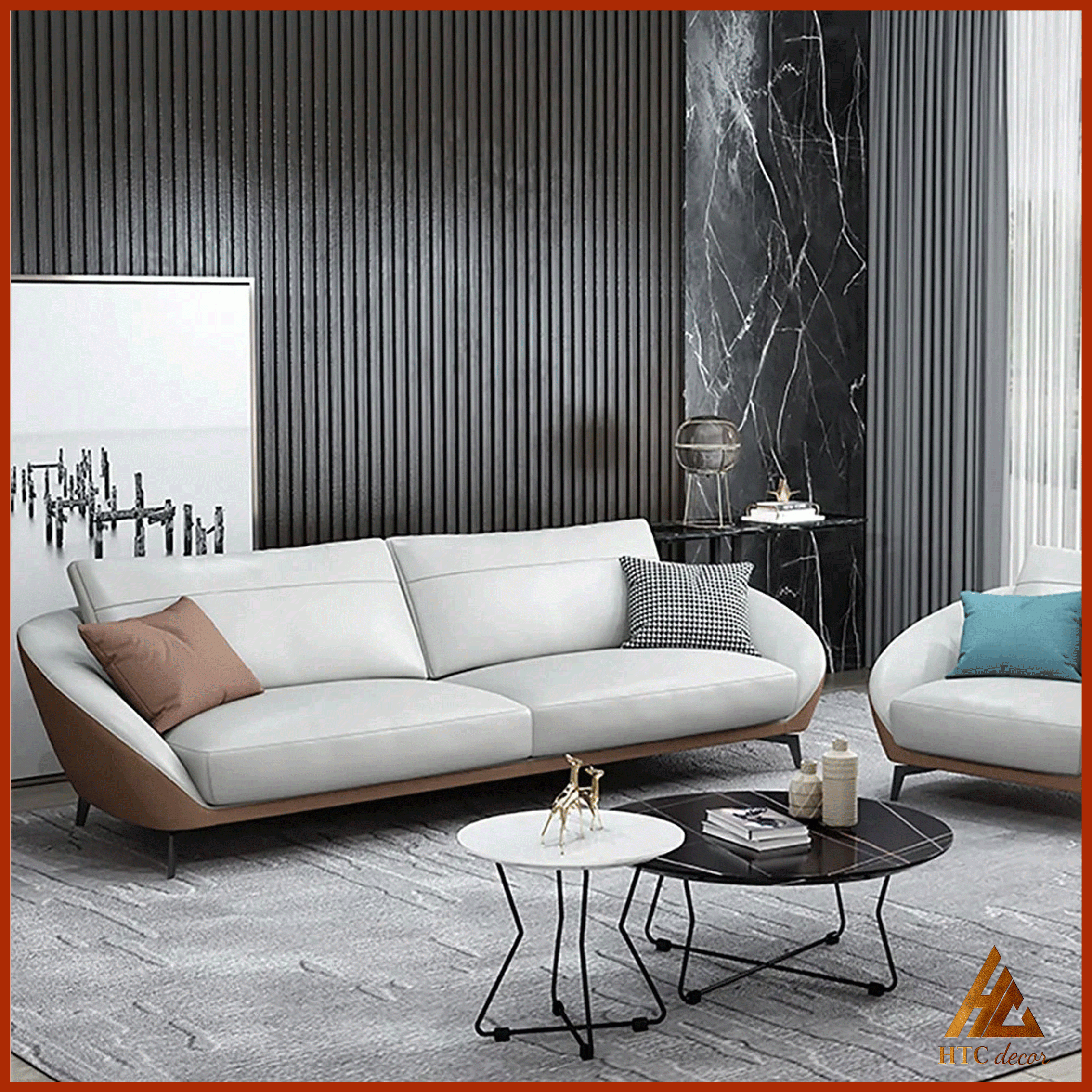 Ghế Sofa Băng Aire Da Simili